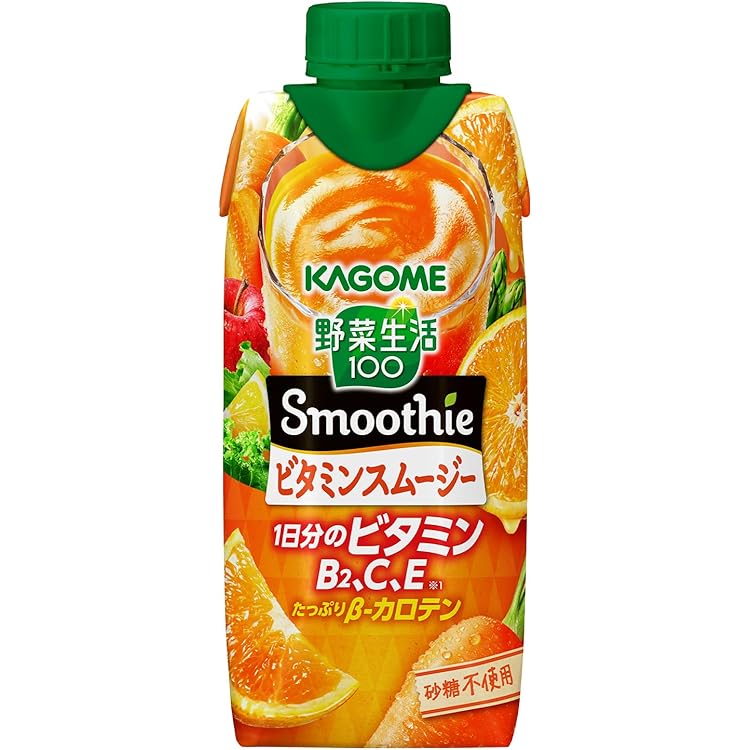 Amazon.co.jp: カゴメ 野菜生活100 Smoothie(スムージー)ベリー